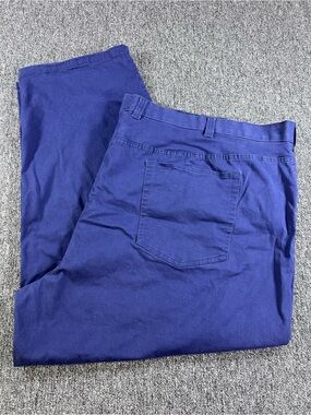 HB Men’s Continuous Comfort Big & Tall Blue Stretch Pants 64x30